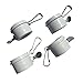 Flags Poles And More 1 Inch White Rotating Flag Mounting Rings Fits On A Standard 1