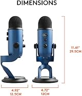 Logitech for Creators Blue Yeti USB Microphone condenser mic view 10