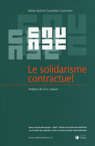 Le  solidarisme contractuel