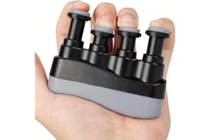 1pc Adjustable Hand Exerciser and Finger Strengthener, Manual Tension Grip Trainer for Musicians and Athletes, Portable Finge