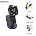 QEBIDUM Nanny Cam Hidden Camera, Smallest Built in Battery Rechargeable Handheld Wear Mini HD 1080P Motion Sensor Night Vision Digital Video Spy Camera for Home Indoor House Security