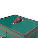 Wrapping Paper Storage Box-Holds 20 Rolls of 40” Gift Wrap-Upright Container, Lid, Dividers & Handles-For Holiday & Christmas Wrap by Elf Stor (Green)