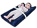 BlueSnail Ultra Soft Minky Dot Changing Pad Cover (Navy)