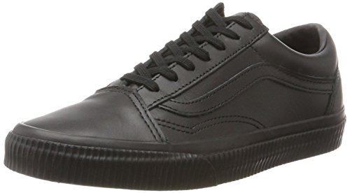 Vans UA Old Skool (EMBOSSED SIDEWALL) mens fashion-sneakers VN-A38G1ODX_7.5 - Black/Black