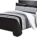 Utopia Bedding 3PC Duvet Cover Set 1 Duvet Cover with 2 Pillow Shams - Comforter Cover with Button Closure - Soft Brushed Microfiber - Shrinkage & Fade Resistant, Easy Care (Queen, Stripe)