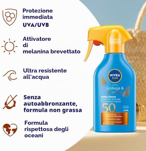 Nivea Pro+Broncea Spr.F50 270