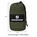 SONGMICS Ultra-Lightweight Portable Hammock Hold up to 660LB Single Double Parachute Nylon Camping Hammock Swing Bed 118