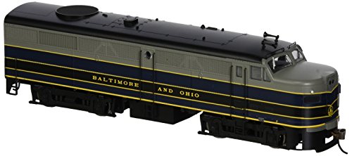 Bachmann B and O HO Scale Alcofa2 Diesel Locomotive - DCC Sound Value On Board