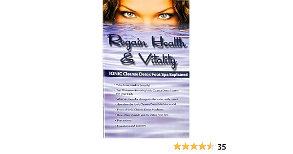Ion Detox Ionic Foot Bath Spa Chi Cleanse Promotional Poster. Increase Your Detox Foot Spa Sessions And Increase Income. Colorful Promotional Poster For Detox Foot Spa (628586449107)