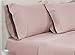 King Sheets Deep Pocket, 100% Egyptian Cotton Sheets For King Size Bed Dusty Rose, 800TC Luxury Soft & Breathable Naturally Cool Fully Elasticated Cotton Sheet Set, No Pill Fade Resistant- Sepia Rose