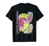 Continuous Line Contour Face Abstract Portrait