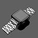 Aresh Compatible with Fitbit Versa Bands/Fitbit Versa 2 Bands, Stainless Steel Replacement Metal Strap Compatible with Fitbit Versa 2&Versa Lite Edition&Versa Special Edition (Silver)