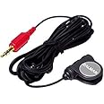 Zalman ZM-MIC1 High Sensitivity Headphone Microphone with Mini Clip, Computer PC Streaming Gaming Mic, 3.5mm Jack