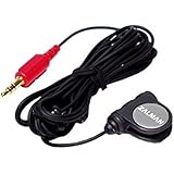 Zalman ZM-MIC1 High Sensitivity Headphone Microphone with Mini Clip, Computer PC Streaming Gaming Mic, 3.5mm Jack