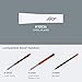 Slice 10534 Chisel Blade, Finger-Friendly Edge, Safer Choice, Never Rusts, Lasts 11x Longer Than Metal, Precision Scraping, Scratchboard Art, Sculpting