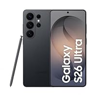 Samsung Galaxy S26 Ultra AI Smartphone mit Galaxy AI, Handy ohne Vertrag, Android, Privacy Display, 12 GB RAM, 512 GB Speicher, 200 MP, Black, 3 Jahre Herstellergarantie [Exklusiv auf Amazon]