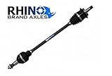 SuperATV Heavy Duty Rhino Brand Rear Axle for Polaris RZR XP 1000/1000 4/Turbo/AZ Gold Edition/Highlifter Edition - Stock Length REAR Axle - SEE FITMENT - Upgrade From Your OEM Axle!