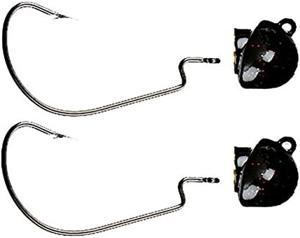 Freedom Tackle Football Live Action Hybrid Jig, Black Flash, 1/2 oz.