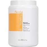 Fanola Deep Conditioning Hair Mask for Damaged Hair - Hydrating Treatment Enriched with Milk Proteins - Softens & Restores Dry, Frizzy & Damaged Strands - Nourishes & Detangles (50.7 Fl oz)