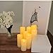 pensar Flameless Candles Waterproof Outdoor Indoor Led Candles Set of 8(H 4