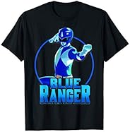 Power Rangers Blue Ranger Simple Portrait T-Shirt