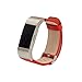 Ldaai Replacement Watch Bands For Fitbit charge 2,Available in Leather,Metal,Stainless Steel accessories(red)