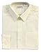 Gioberti Boys Long Sleeve Solid Dress Shirt, Ivory, 4T