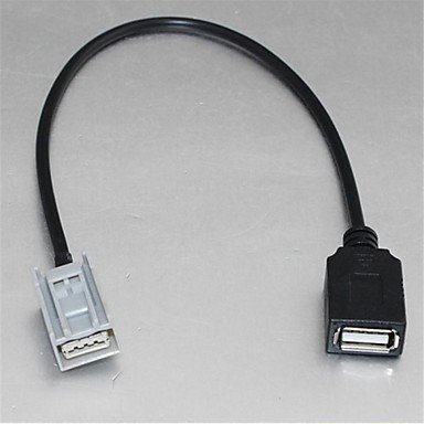 ZCL USB Female Cable Adapter For Honda Civic Jazz Fit CRV CRZ Accord to USB Flash Drive MP3 Ipod