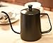 Kingnice 600 Milliliter 2.5 Cup Stainless Steel Pouring Over Gooseneck Kettle for Coffee or Tea