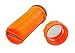 SE 3-IN-1 Orange Waterproof Match Storage Box with Signaling Mirror and Firestarter Flint - CCH6-1
