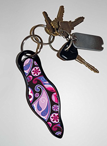 Self Defense Keychain – 16 Designer Styles – U.S. and Air Travel Legal – Non Lethal – No Risk of Personal Injury Like Pepper Spray/Stun Guns – Even Effective Against Attacks from Behind – With E-book