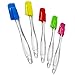 Evelots Silicone Spatulas-7 inches-Spread/Bake/Cook-up to 446 Degrees-5 Colors-Set/5