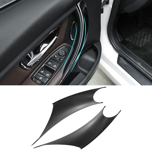 TTCR-II 2pcs Compatible with BMW 3 Series 4 Series F30/F31/F34/F80 320i,328i,330i,335i & F32/F33/F36 428i,435i,Driver and Passenger Side Car Door Handle Cover | Driver and Passenger Side Interior Door Handle Cover Serie 3 320i,328i,330i,335i,Serie 4s 428i,435i,440i-Black