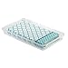 iDesign 39880 Clarity Plastic Guest Towel Tray, Non-Slip Vanity Board for Bathroom, Kitchen, Office, Craft Room, Countertops, 9.7