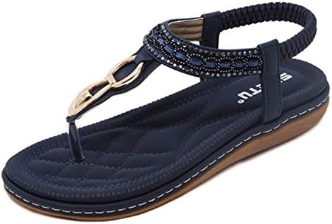 Plus Size Shoes Woman Gladiator Sandals Solid tip Binding Flat Low soulier