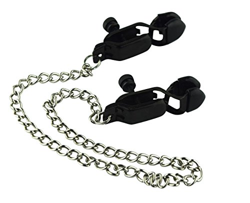 The Bondage Locker Fetish and Alligator Nipple Clamps, Silver
