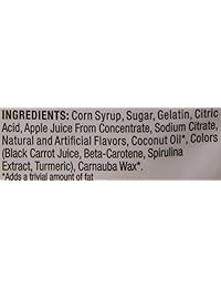 Gomitas orgánicas con forma de lombriz de Black Forest