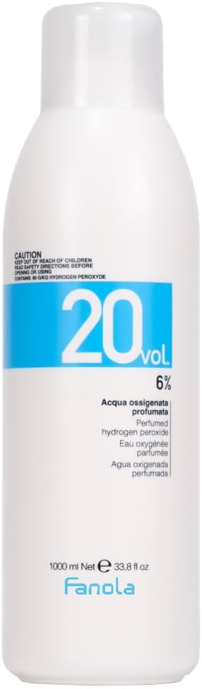 Fanola Peroxide 20 Volume 1000ml Professional Hair Developer Creme