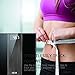 Deik Weight Scale, High Precision Digital Body Weight Bathroom Scale with Body Tape Measure, Large Backlight LCD Display, Step-On Technology, 180kg/400lb/28st, 2X AAA 1.5V AAA Batteries Included