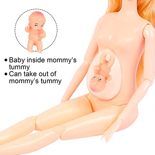 UCanaan Family Dolls Set of People with 70+Pcs Accessories