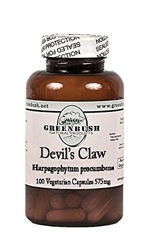 Devil's Claw Root 100 Pure Organic Vegetarian Capsules 575mg. for Joint Pain, Muscle Pain, as a Fever Reducer, Digestive Tonic, and Blood Purifier. Top Quality and Potency, No Additives. Devil's Claw Root 100 Pure Organic Vegetarian Capsules 575mg. for Joint Pain, Muscle Pain, as a Fever Reducer, Digestive Tonic, and Blood Purifier. Top Quality and Potency, No Additives.