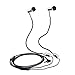 KINDEN Anti-radiation Headphones Air Tube Headset Radiation Free Earbuds With Microphone Binaural Acoustic Stereo Noise Isolating Alumium Metal Wired In-Ear Handsfree (Silver)