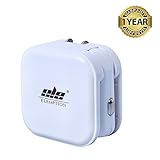 Portable Travel Charger with Foldable AC wall / DC Car Plug and Dual USB Output Charger Ports for iPhone 6 6S 6 Plus Samsung Galaxy Nexus HTC LG