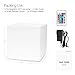 Mr.Go 10-inch Rechargeable LED Cube Light w/Remote, 16 RGB Colors & Dimmable LED Cube Lamp Night Light Mood Lamp, Ambient Decorative Lighting, Cordless & Waterproof for Indoor Outdoor Use