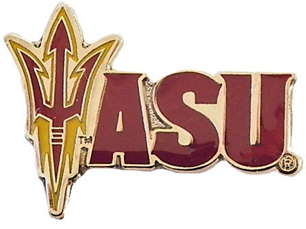 NCAA Arizona State Sun Devils Logo Pin