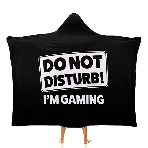 XKAWPC Gaming Wearable Hooded Blanket