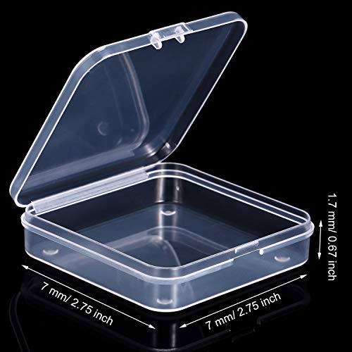 1 SATINIOR+Plastic+Storage+Containers+Hinged