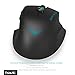 HAVIT Ergonomic Wireless Mouse 2.4GHz Optical Vertical Mouse with 3 Adjustable DPI 800/1200/ 1600, 6 Buttons (Matte Black)