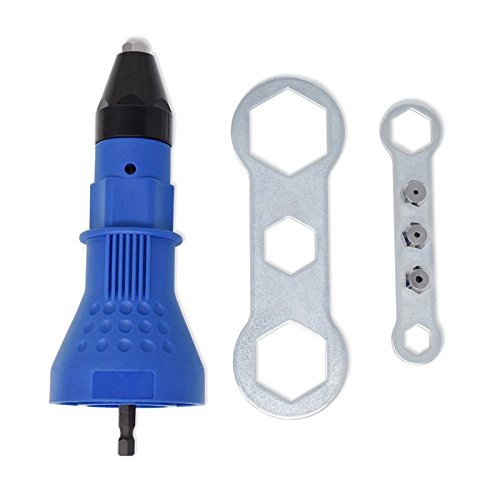 Rivet Gun Cordless Drill Adapter Electric Riveting Gun Kit