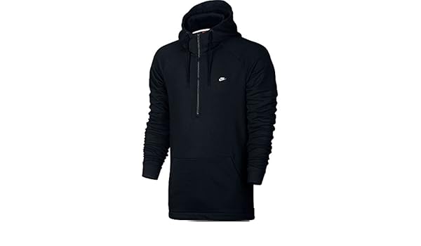 nike black nsw modern hooded jacket